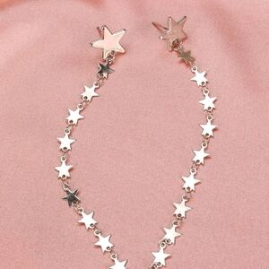 ✨3 FOR $28✨ 🆕⭐FALLING STAR TASSEL EARRINGS - SILVERTONE⭐